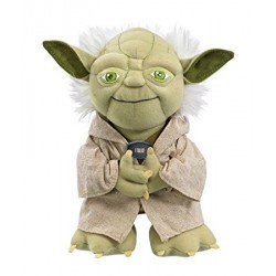 Boneco de Pelúcia Mestre Yoda Star Wars Anti-alérgico Importado