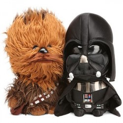 Bonecos de Pelúcia Star Wars Chewbacca Darth Vader Geek