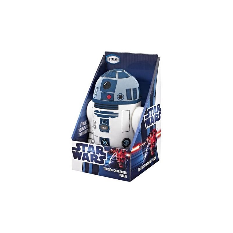 Boneco de Pelúcia R2-D2 Fala Star Wars Presente Geek Importado