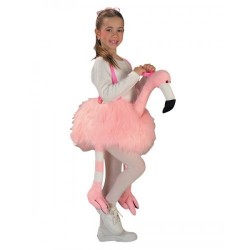 Fantasia Infantil Flamingo Meninas Rosa Carnaval Halloween Festa