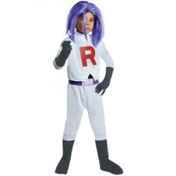 Fantasia Infantil Meninos Pokemon Equipe Rocket James