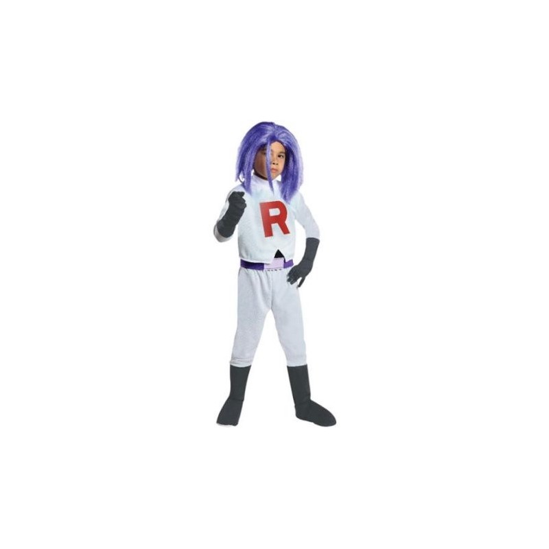 Fantasia Infantil Meninos Pokemon Equipe Rocket James