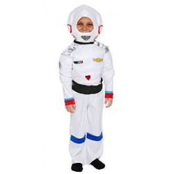 Fantasia Infantil Meninos Astronauta Halloween Carnaval