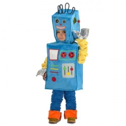 Fantasia Infantil Robô Nasa Halloween Carnaval