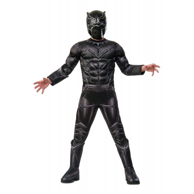 Fantasia Adulto Masculina Pantera Negra Halloween Carnaval Black Panter