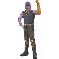 Fantasia Infantil Thanos Luxo Vingadores Guerra Infinita Halloween Cosplay Carnaval