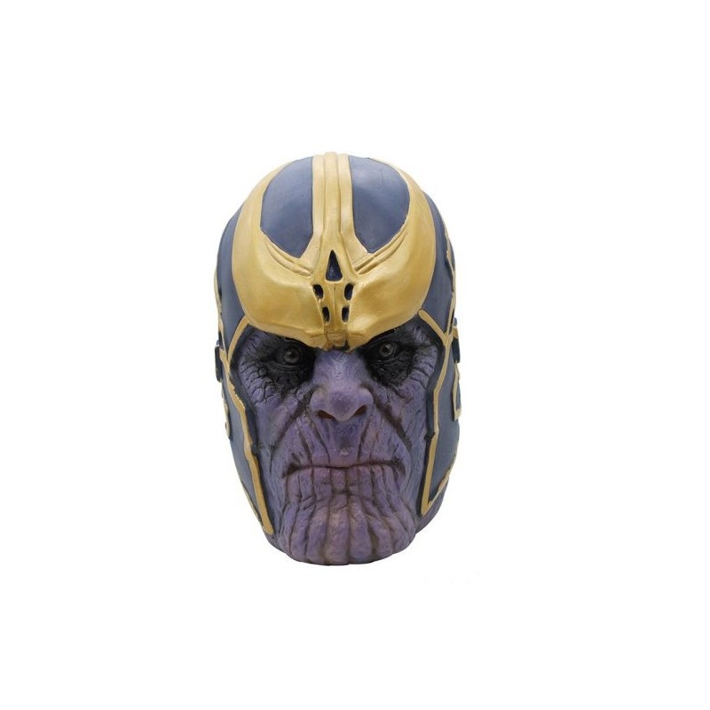 Máscara Fantasia Thanos Vingadores Guerra Infinita Halloween Cosplay Carnaval