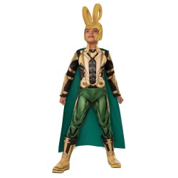 Fantasia Infantil Loki Marvel Halloween Carnaval Cosplay