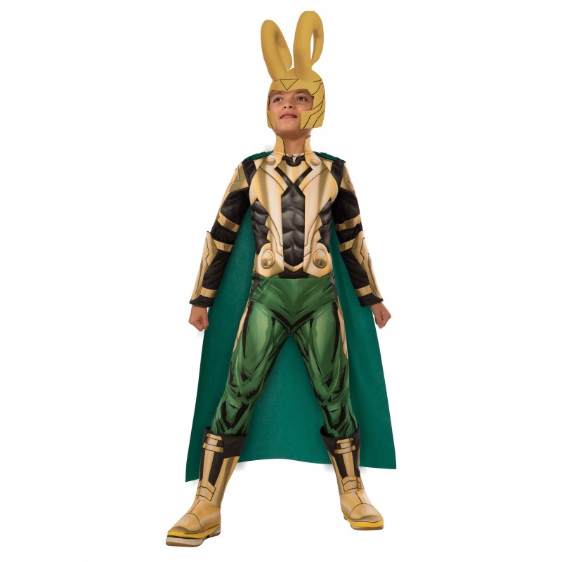 Fantasia Masculina Loki Marvel Cosplay Halloween Carnaval Geek