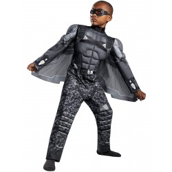 Fantasia Infantil Meninos Falcão Luxo Capitão América Guerra Civil Halloween Cosplay