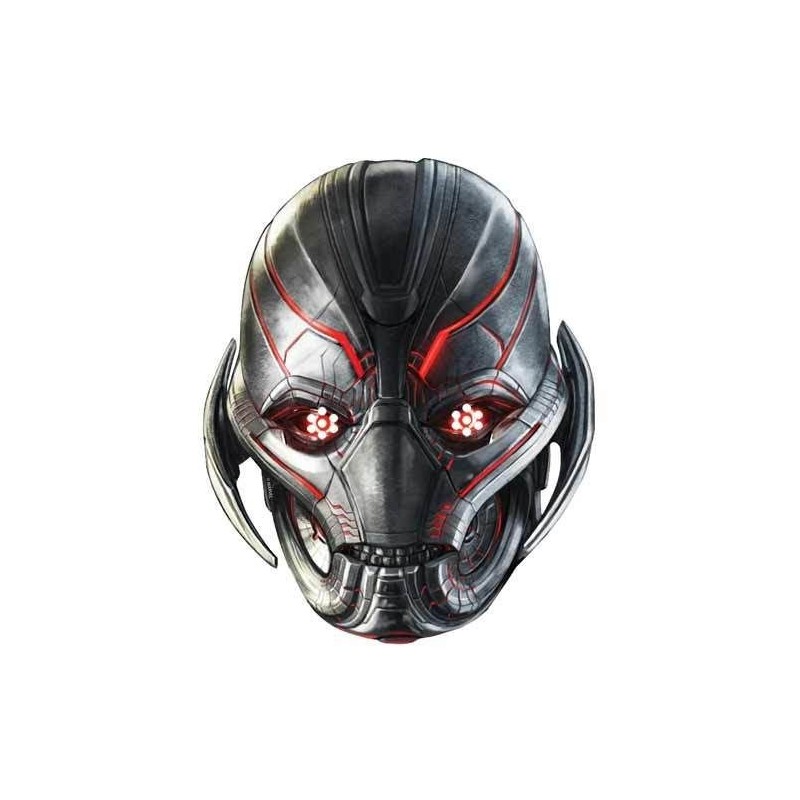 Máscara Fantasia Adulto Ultron Marvel Halloween Carnaval