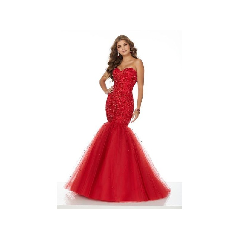 vestido vermelho longo sereia