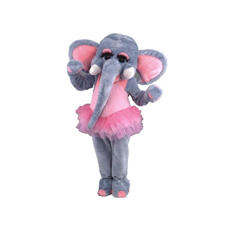 Fantasia Adulto Elefante Bailarina Mascote Halloween Festa Importada