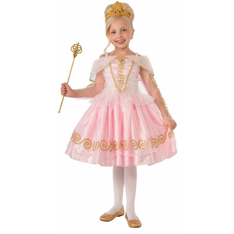 Fantasia Infantil Bailarina Princesa Meninas Halloween Festa Importada