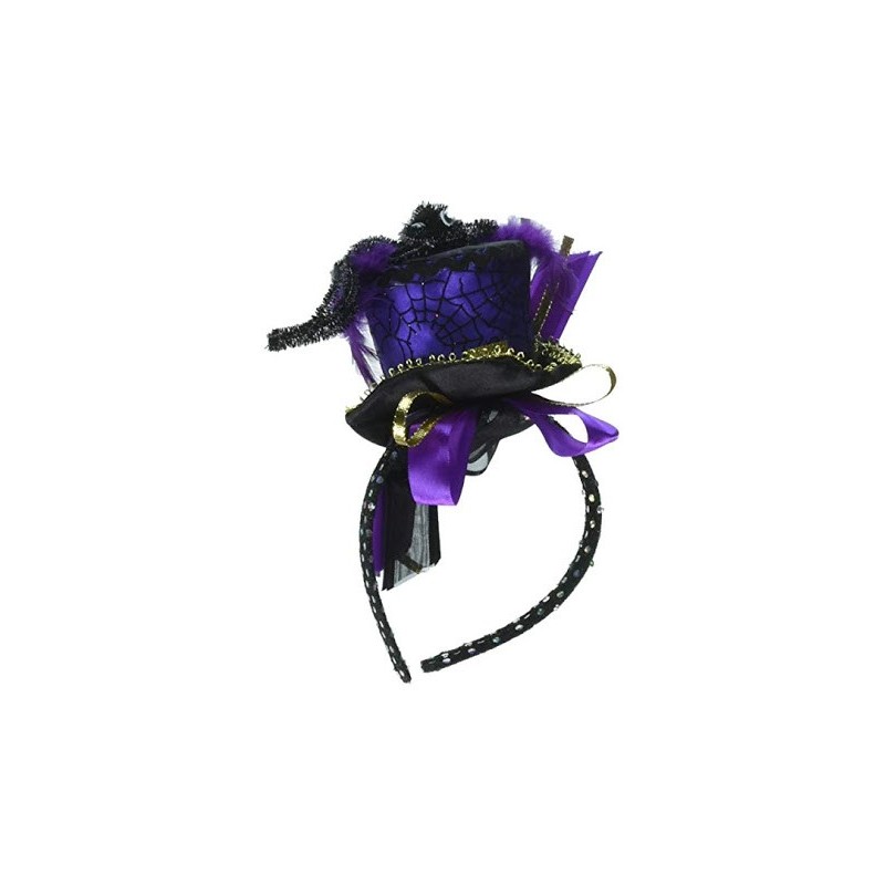 Mini Chapéu Steampunk Top Hat Roxo Helloween Carnaval