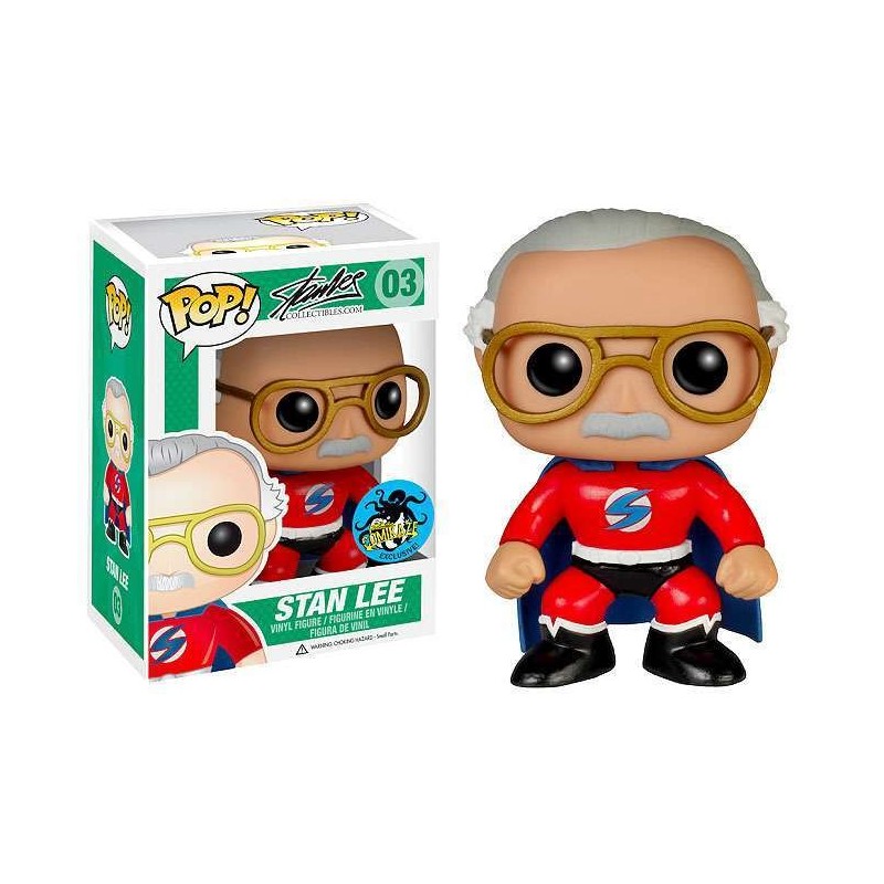 Boneco Figure Funko Pop Stan Lee Vinil Figure Colecionável