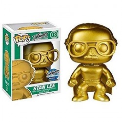 Boneco Funko Pop Vinil Stan Lee Ouro Geek Colecionável