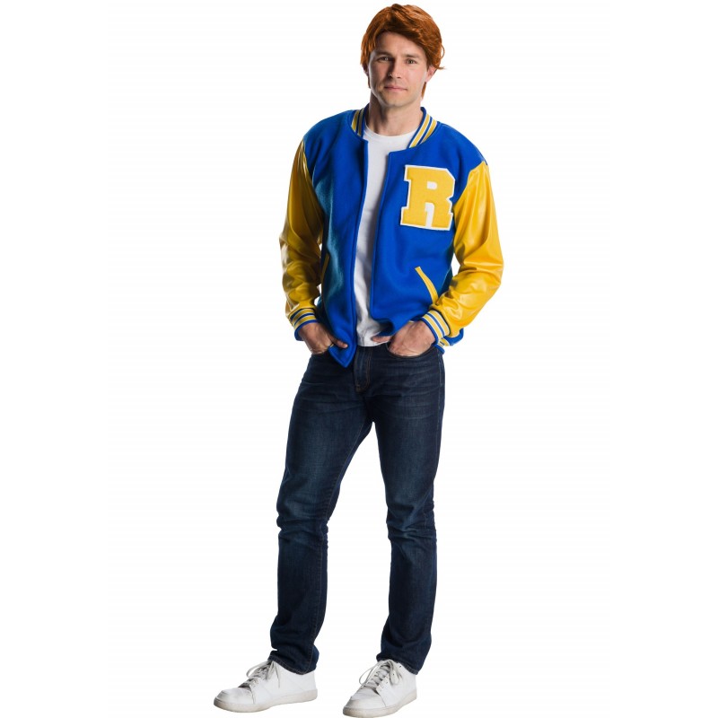 Fantasia Masculina Archie Riverdale Traje Colegial Halloween Carnaval