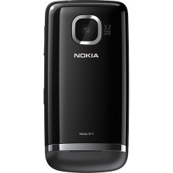 Smartphone Nokia Asha 311 Cinza Câmera de 3.2 MP Processador de 1GHz 3G Wi-Fi