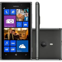 Smartphone Nokia Lumia 925 Preto Memória 16 GB Wi-Fi 4G Tela HD 4.5" Windows Phone 8 Câmera 8.7MP GPS