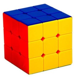 Cubo Mágico Colorido sem Bordas Desafio Geek