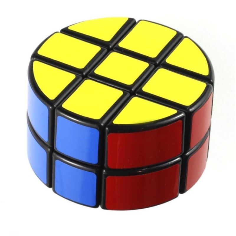 Cubo Mágico Cilíndrico 3x3x2 Desafio QI Geek 