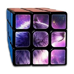 Cubo Mágico Com Imagem 3x3x3 Lobo Desafio QI Geek