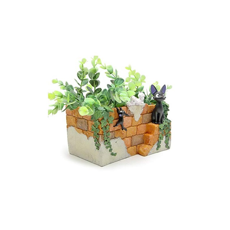 Lindo Vaso Decorativo Muro com Gatinhos para Plantas Suculentas Cactus