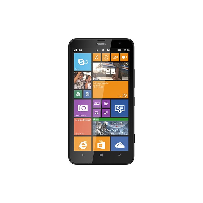 Smartphone Nokia Lumia 1320 Preto Windows Phone 8 4GB Câmera 5MP 8GB