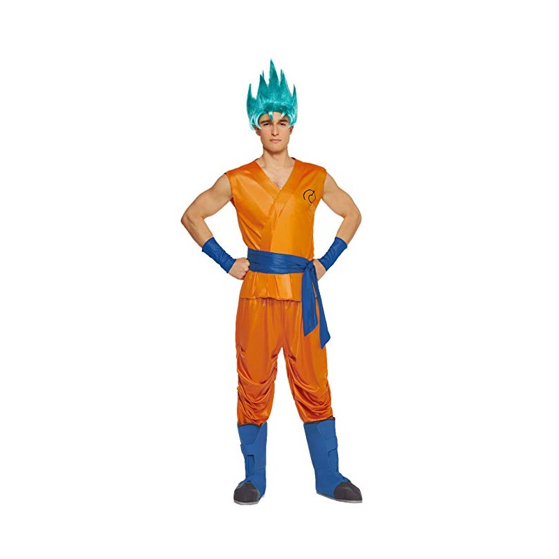 Fantasia Goku Infantil Dragon Ball Z Com Peruca