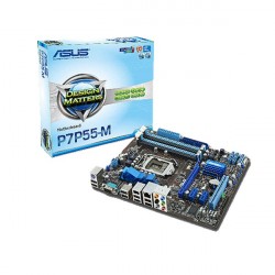 Placa-Mãe Asus P7P55-M LGA...