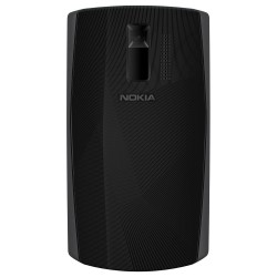 Celular Nokia Asha 205 Preto com Dual Chip Câmera VGA Teclado QWERTY Rádio FM MP3 e Fone de Ouvido