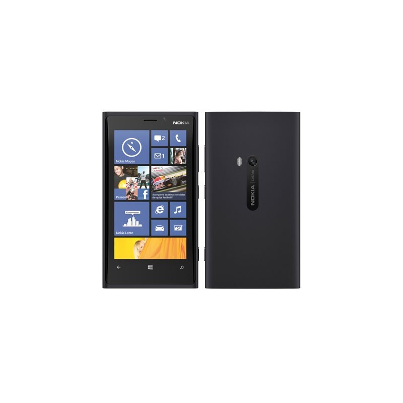 Smartphone Nokia Lumia 925 Preto Memória Interna 16 GB 4G Wi-Fi Tela HD 4.5" Windows Phone 8 Câmera 8.7MP
