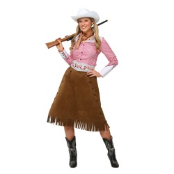 Fantasia Feminina Cowgirl...