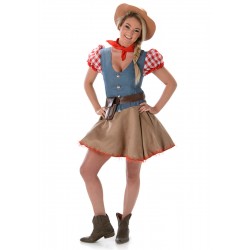 Fantasia Feminina Cowgirl...