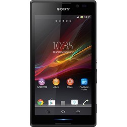 Smartphone Sony Xperia C Preto Android 4.2 3G/Wi-Fi Câmera 8MP 4GB 