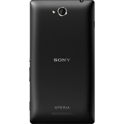 Smartphone Sony Xperia C Preto Android 4.2 3G/Wi-Fi Câmera 8MP 4GB 