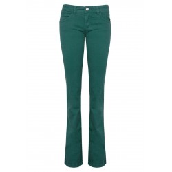 Calça Feminina Sarja Flare Verde