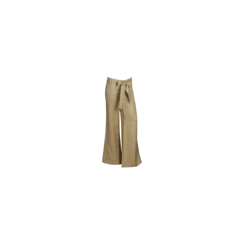 Calça Feminina Pantalona Nude Bege