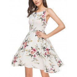 Vestido Floral Casual Curto...