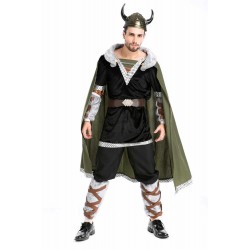 Fantasia Masculina Viking Adulto Halloween Carnaval