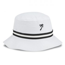 Chapéu Bucket Hat Branco Praia