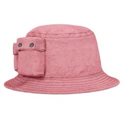 Chapéu Bucket Hat Rosa com...