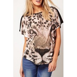 Blusa Feminina Estampa Tigre