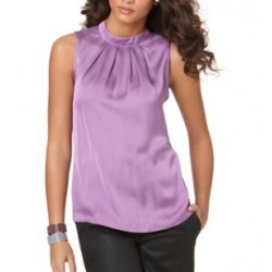 Blusa Feminina Roxa Cetim