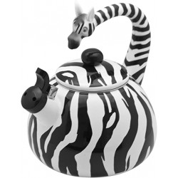 Chaleira decorativa Zebra...