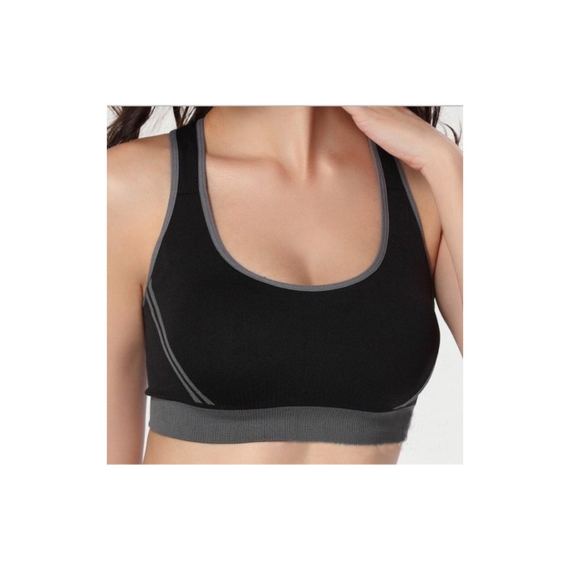 Top Feminino Preto Moda Fitness Academia