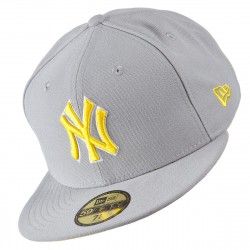 Boné New Era Basic Pop Cinza 5950 NY Yankees 