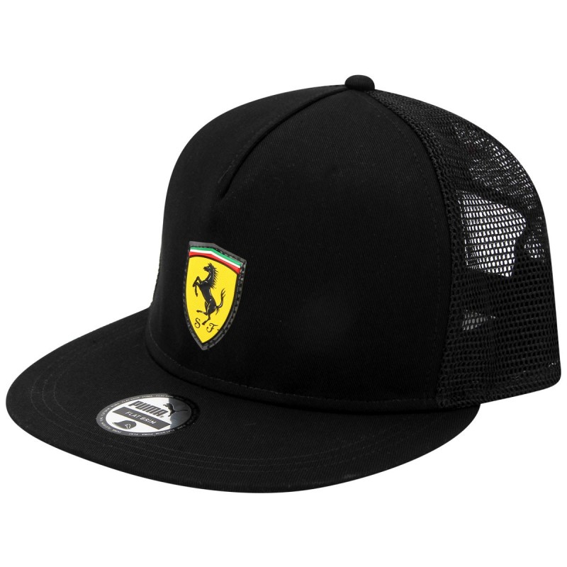 Boné Puma Scuderia Ferrari Trucker Aba Reta