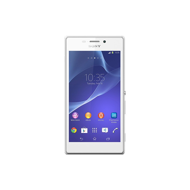 Smartphone Sony Xperia M2 Branco Android 4.3 4G 8MP Memória 8GB GPS NFC